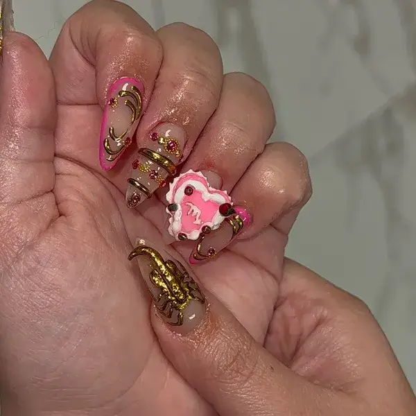 Professional builder gel nail services in Orlando by A-List Nails & Beauty Studio for smooth structured nails