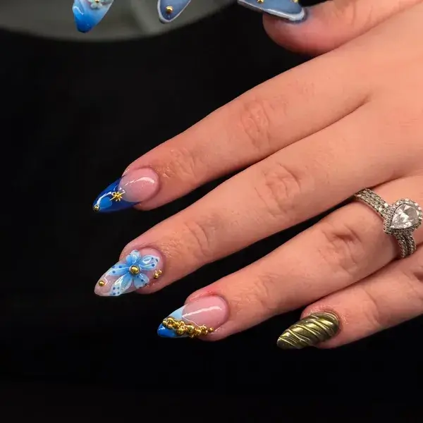 A-List Nails & Beauty Studio providing professional acrylic nail services in Orlando and Hunter’s Creek