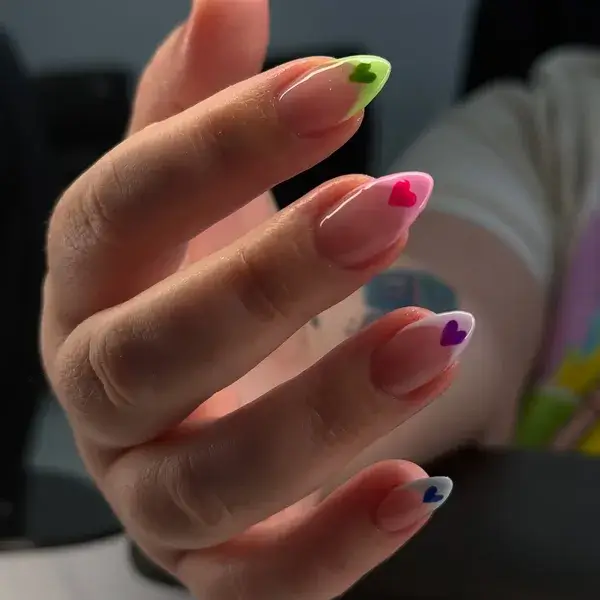 Professional builder gel manicure by A-List Nails & Beauty Studio demonstrating how the structured gel service works