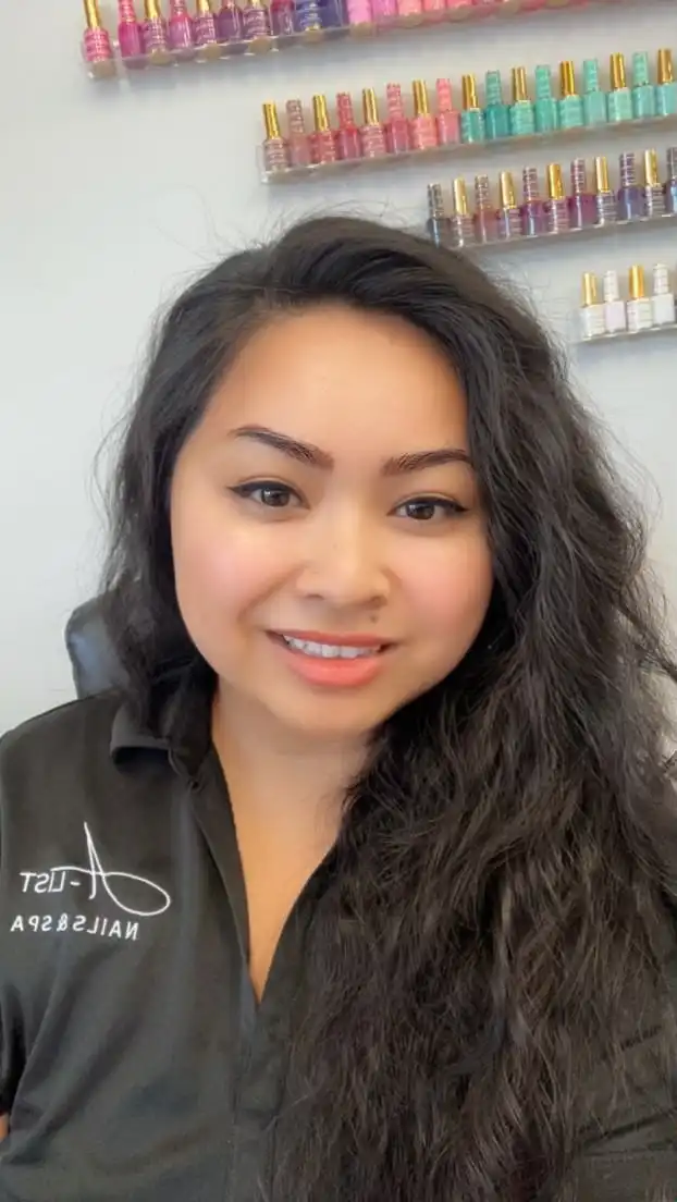 Eyelash extensions being professionally applied and maintained at A-List Nails & Beauty Studio in Orlando FL